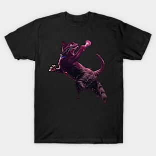 Cat Dinosaur Escape T-Shirt